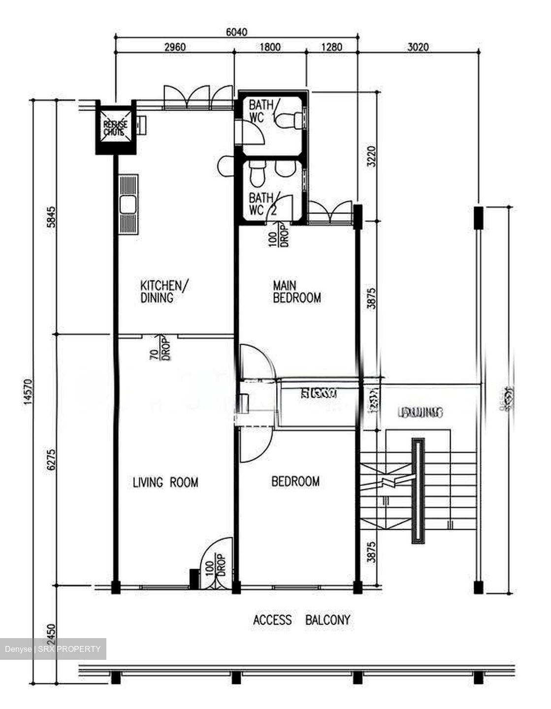 Blk 149 Woodlands Street 13 (Woodlands), HDB 3 Rooms #632414531